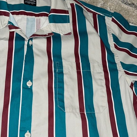 🔥Special Edition UNISEX Dickies SkateBoard Jamie Foy Havana Stripe Button Shirt - Picture 16 of 16